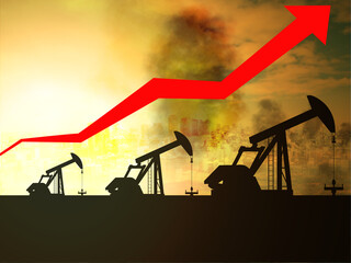 The war crisis affects the world's oil prices higher