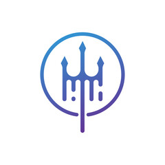 trident tech logo design