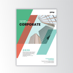 Corporate Flyer Layout Design template