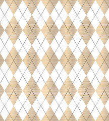 Traditional Rhombus Pattern Design in Elegant Traditional Style