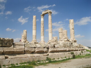 Fototapeta na wymiar Roman columns