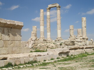 Fototapeta na wymiar Roman columns