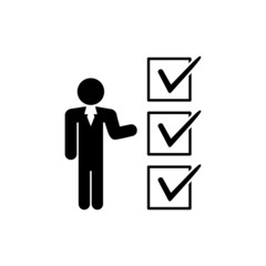 Business Audit Icon Vector.