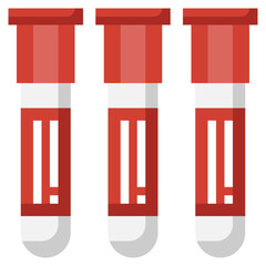 BLOOD SAMPLE flat icon,linear,outline,graphic,illustration