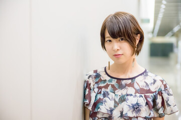 ポートレート　女性　