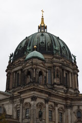 Fototapeta na wymiar Religious temple in the downtown of Berlin