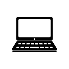 Laptop Icon Vector Design Template.