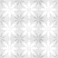 white seamless pattern with flora background