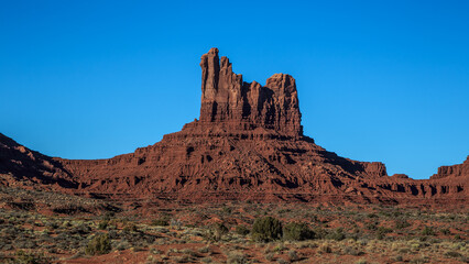 Fototapeta premium Daytime Panorama of Monument Valley, Utah