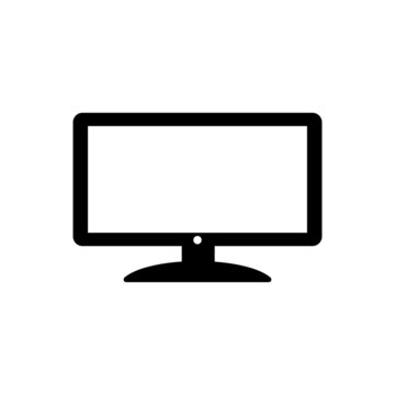 Monitor Device Icon Vector Design Template.