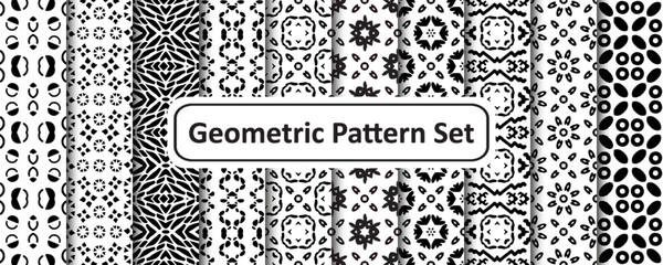 Seamless Geometric pattern Set