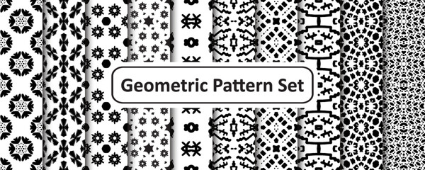 Seamless Geometric pattern Set