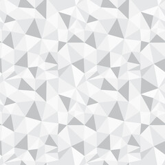 Grey triangles simple seamless geometric pattern. Vector illustration