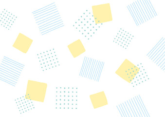 手描きの幾何学模様の背景（デコボコの線）