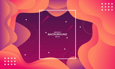 Fluid gradient background, trendy background design, colorful dynamic background 