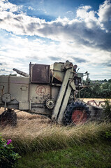 Fototapeta premium old farmin equipment