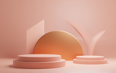 3d rendering illustration of background abstract glass bubble ball, art display wallpaper