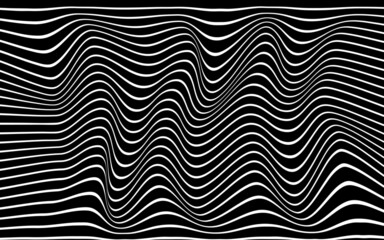Wave Lines Pattern Abstract Background. 
Vector illustration.Eps10