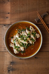 Sichuan Chicken in Red Oil Sauce