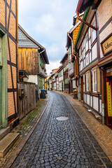 Erkundungstour durch die wunderschöne Altstadt von Wernigerode vor den Toren des Harzes - Sachsen-Anhalt - Deutschland