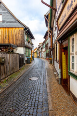 Erkundungstour durch die wunderschöne Altstadt von Wernigerode vor den Toren des Harzes - Sachsen-Anhalt - Deutschland