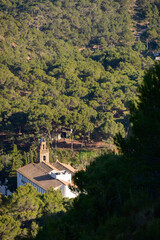 Fototapeta na wymiar Monasterio de Santo Espíritu, cerca de la población de Gilet, en la provincia de Valencia. Comunidad Valenciana. España. Europa