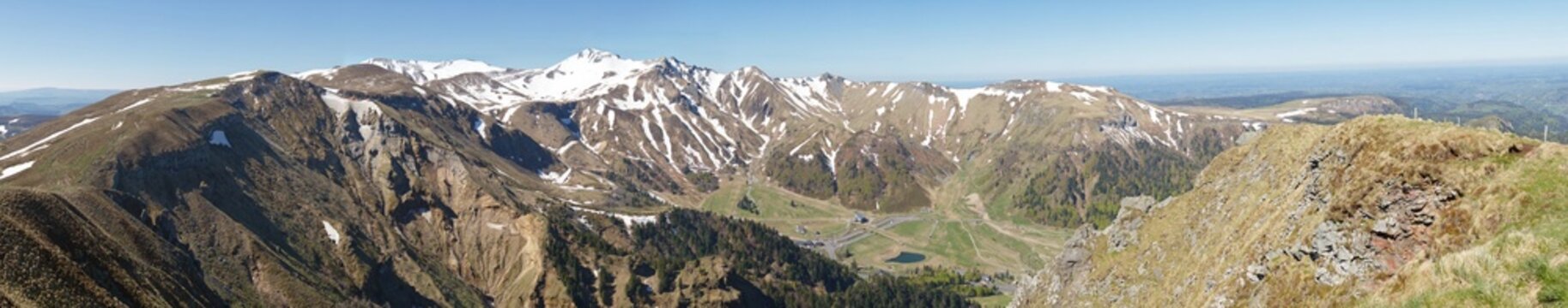 Panorama sur le sancy