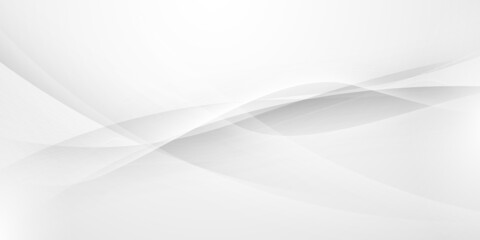 Abstract Modern Design Vector Illustration On White And Gray Background