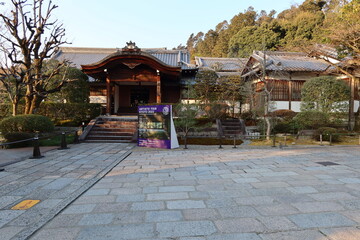 Jyojyu-in Subordinate Temple in the precincts of Kiyomizu-dera Temple in Kyoto City in Japan 日本の京都市の清水寺境内にある塔頭（たっちゅう）成就院 