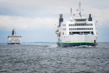 Fähren auf der Ostsee