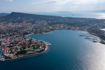Naklejka na ściany i meble Foca is a town and district in Turkey's Izmir Province, on the Aegean coast.
