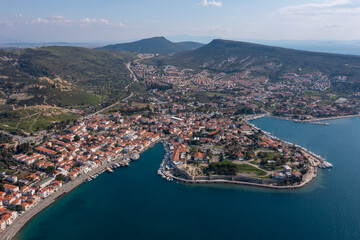 Fototapeta na wymiar Foca is a town and district in Turkey's Izmir Province, on the Aegean coast.