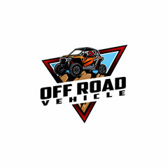 Fototapeta na wymiar off road adventure UTV logo vector