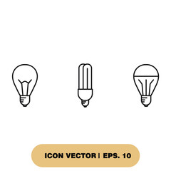 Light Bulb icons  symbol vector elements for infographic web