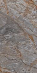 Grey color marble with brown color marble veins 