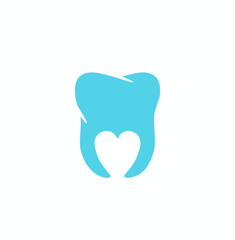 dental love clinic logo vector
