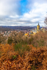 Erkundungstour durch die wundersch&ouml;ne Altstadt von Wernigerode vor den Toren des Harzes - Sachsen-Anhalt - Deutschland