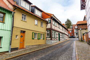 Erkundungstour durch die wunderschöne Altstadt von Wernigerode vor den Toren des Harzes - Sachsen-Anhalt - Deutschland