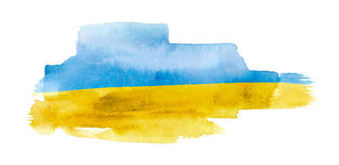 Obraz premium Real painting colorful water color drop for background