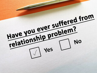 Fototapeta premium Questions about health