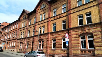 Fototapeta na wymiar Building in Fulda, Hesse region, Germany.