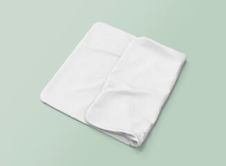 Naklejka premium Folded Towel