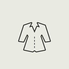 Women_suit vector icon illustration sign