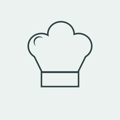 Chef_cap vector icon illustration sign