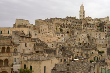 Matera, historic city in Basilicata, Italy