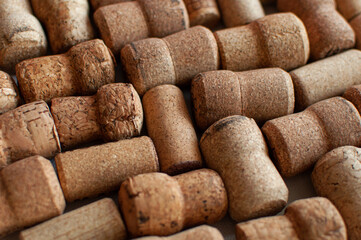 pattern of wine corks 