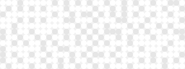 White trendy background of circles and squares in modern style, flat vector seamless illustration. Cover of gray geometric shapes in retro texture for web design or postcard.