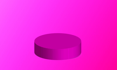 pink pills isolated on white