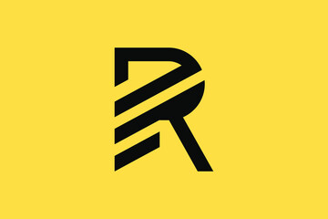 Fototapeta ER RE E R logo design concept with background. Modern Trendy alphabet vector design. Initial based creative minimal monogram icon letter. Initials Business design obraz