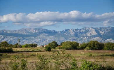 Fototapeta na wymiar Dinarisches Gebirge, Kroatien
